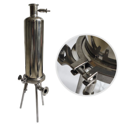 Filtration Accuracy 3 Micron Stainless Steel Filter Housing , Housing Cartridge Filter